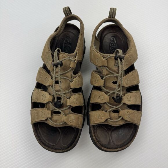Keen Daytona II Sandals Mens 12 Brown Waterproof Hiking Sport Leather main image 4